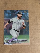 2018 Topps Father's Day Blue 37/50 Jonathan Lucroy #667 Rockies !!