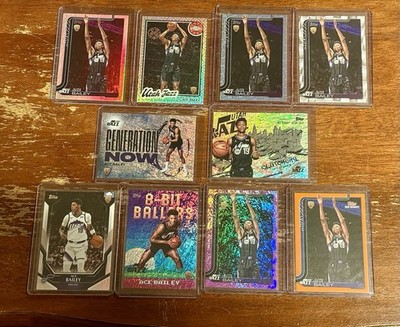 10X Ace Bailey Lot 2025-26 Topps Mojo Rainbow Holo Foil Topps Border Pink
