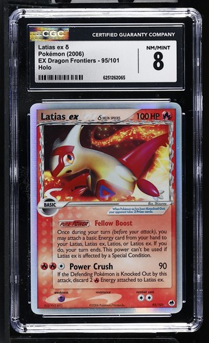 Latias ex δ graded CGC 8 for sale on eBay