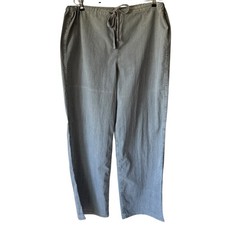 Skims Woven Lounge Pant Sz Sm Pacific New Oversized Relaxed Comfy Drawstring