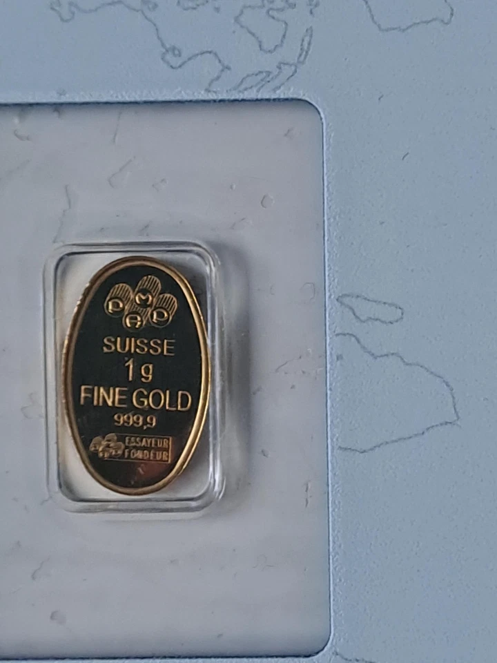 1 Gramm PAMP ovaler Goldbarren - mit Motiv Maria -  - Bild 4 von 4