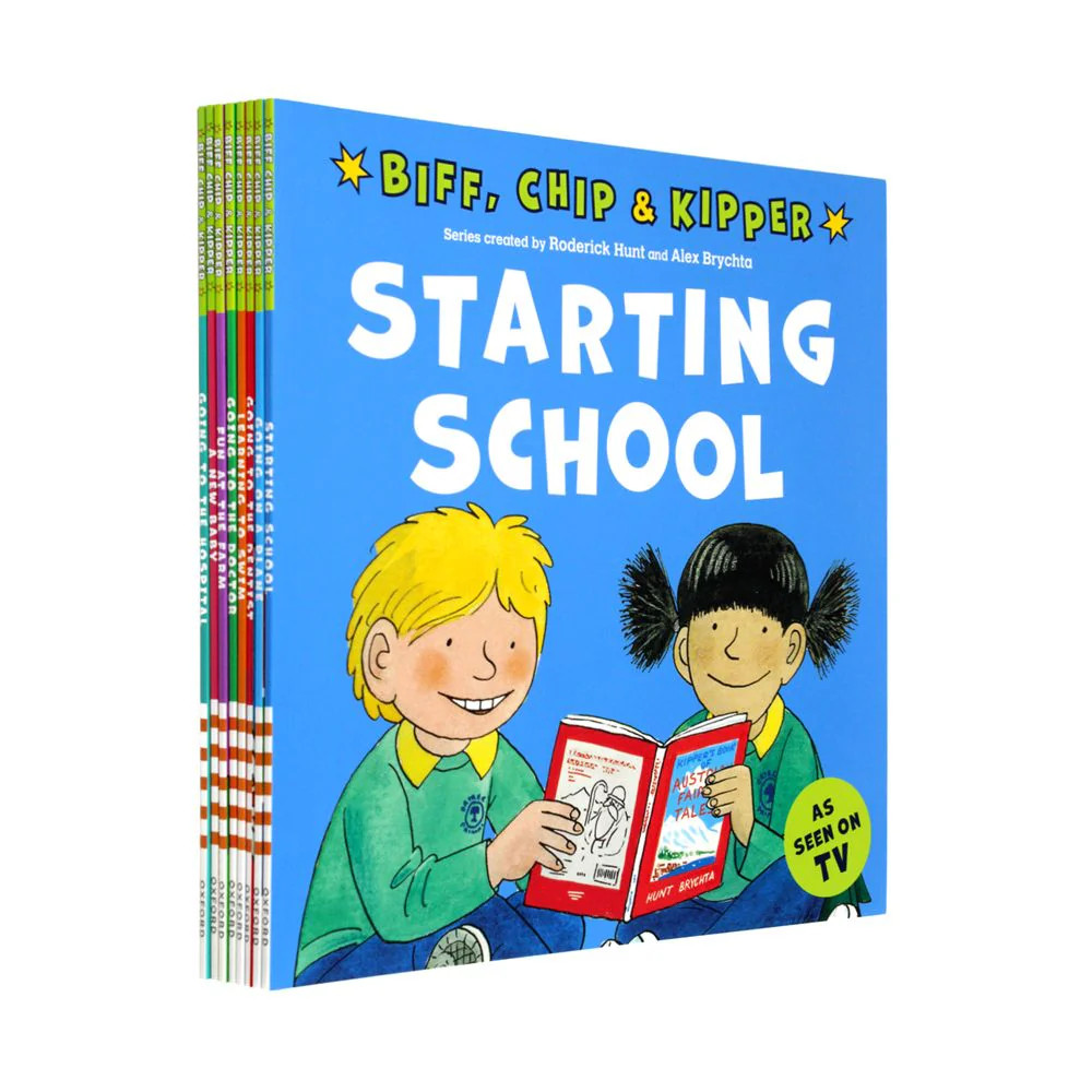 First Experiences with Biff, Chip & Kipper 8 Book Set| Learni | Roderick  Hunt
