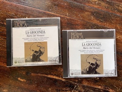MARIO DEL MONACO - Ponchielli / La Gioconda Vol. 1 +2 - 2CD - Sehr Gut