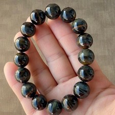 Colorful Tiger Eye Beads 13mm Natural Stone, Powerstone, Insight Gift