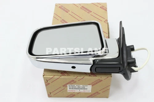 Toyota Pickup 89-91 4Runner Hilux OEM Outer Rear View Mirror LH 87940-89146
