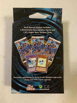 Yu-Gi-Oh! Generation Force Special Edition 3 Pack Box | eBay