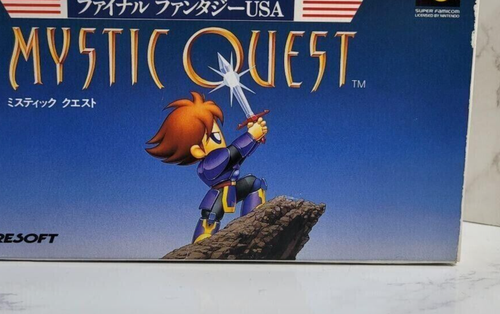 Super Famicom SFC FINAL FANTASY MYSTIC QUEST Nintendo Japan Action Battle Game - Picture 7 of 7