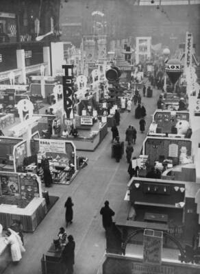 Domestic Appliances Exhibition Inparis On 1933 France Old Photo