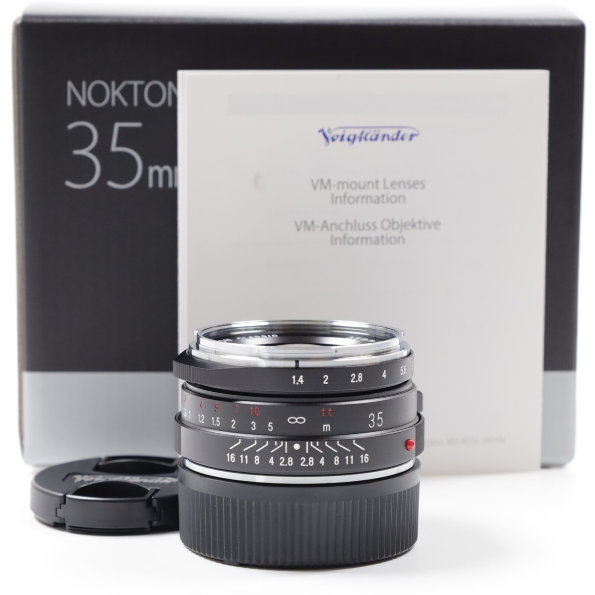 Voigtländer NOKTON Classic 35mm MC VM New: Voigtlander Nokton Classic 35mm f/1.4 MC VM Map Camera