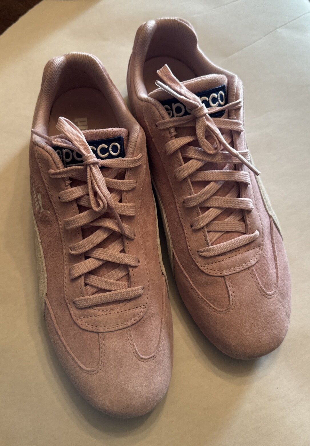 Puma Speedcat Sparco Lace Up Womens Pink Sneakers Ca… Gem