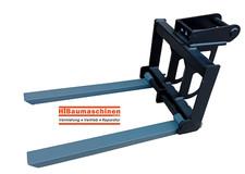 Palettengabel für Minibagger mit MS03 Aufnahme