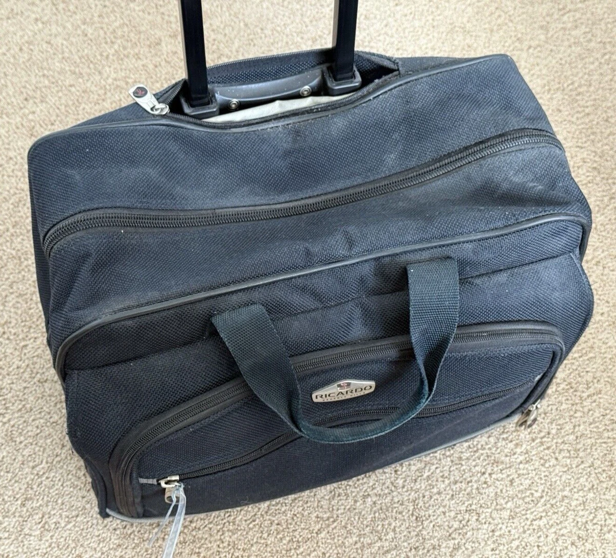 Valise Aérial Basic 2 - 55 cm - 2 roues Bleu Kaki - 112BL-V4