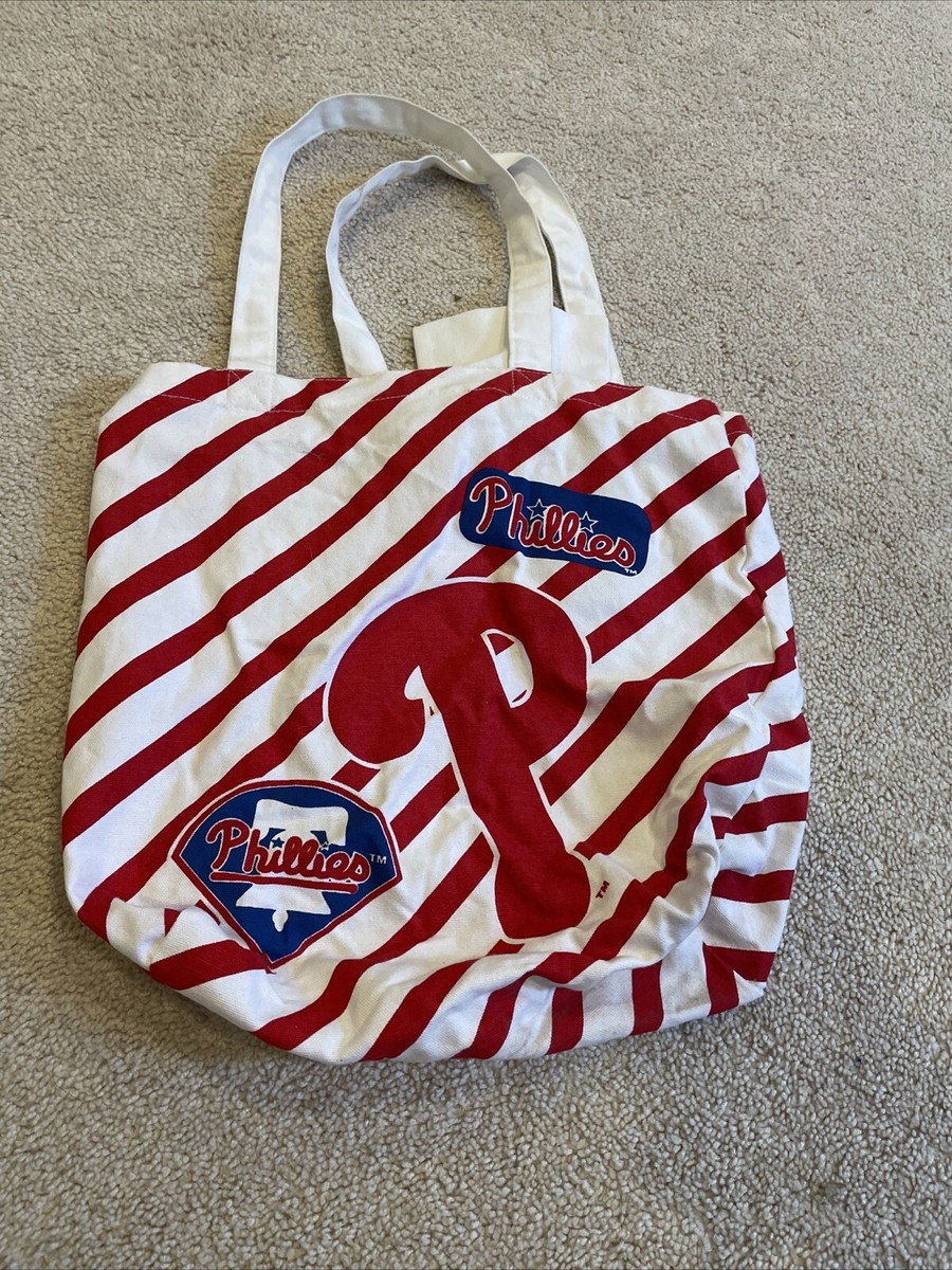 Philadelphia Canvas Tote Bag Phillies Logo Duffle Bag