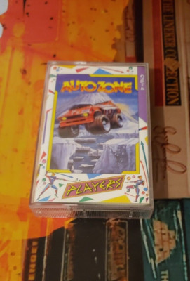 Autozone (Players 1987) Commodore 16 / 116 / Plus 4 (Tape, Manual, Box) works
