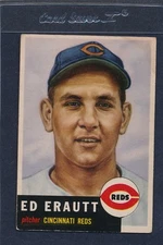 1953 Topps #226 Ed Erautt Reds VG 53T226-41415-5