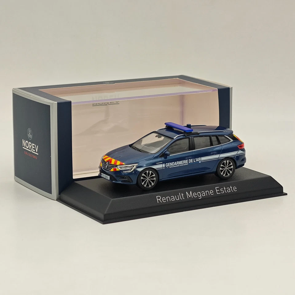 Norev 1/43 Renault Megane Estate GENDARMERIE DE L'AIR 2022 Blue Diecast Model - Image 2 of 4