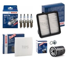 FITS HONDA JAZZ FIT HYBRID SERVICE KIT AIR OIL CABIN & IRIDIUM PLUGS