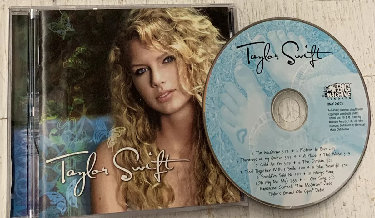 2006 TS Taylor Swift Debut CD 11 Songs Controversial Original Lyrics  Self-Titled