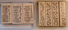 Stampin Up VERTICAL GREETINGS SIDEKICK SAYING. Holidays, wishes blossom.