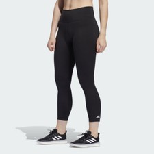 New adidas Believe This 2.0 7/8 Tights Women's black color medium size