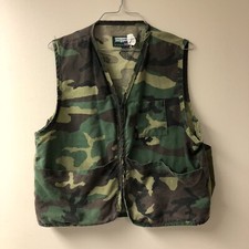 Vintage Saftbak Men's L Upland Canvas Shot Shell Small Game Vest TNG Hunting