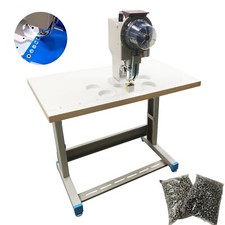 110V 10mm Button Maker Machine Automatic Eyelet Grommet Machine Button Puncher