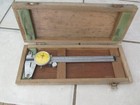 NSK Dial Caliper 8" With Wood Storage Case