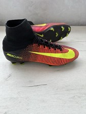 Nike Mercurial Superfly 5 FG Orange Black Elite Football Cleats Soccer Boots