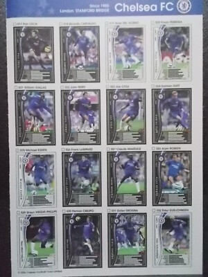 Panini WCCF Base Chelsea 2004 2005 Rookie | eBay