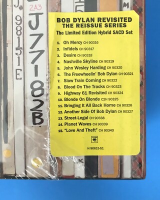 Bob Dylan Limited Edition Hybrid SACD Set, 16-CD reissue box