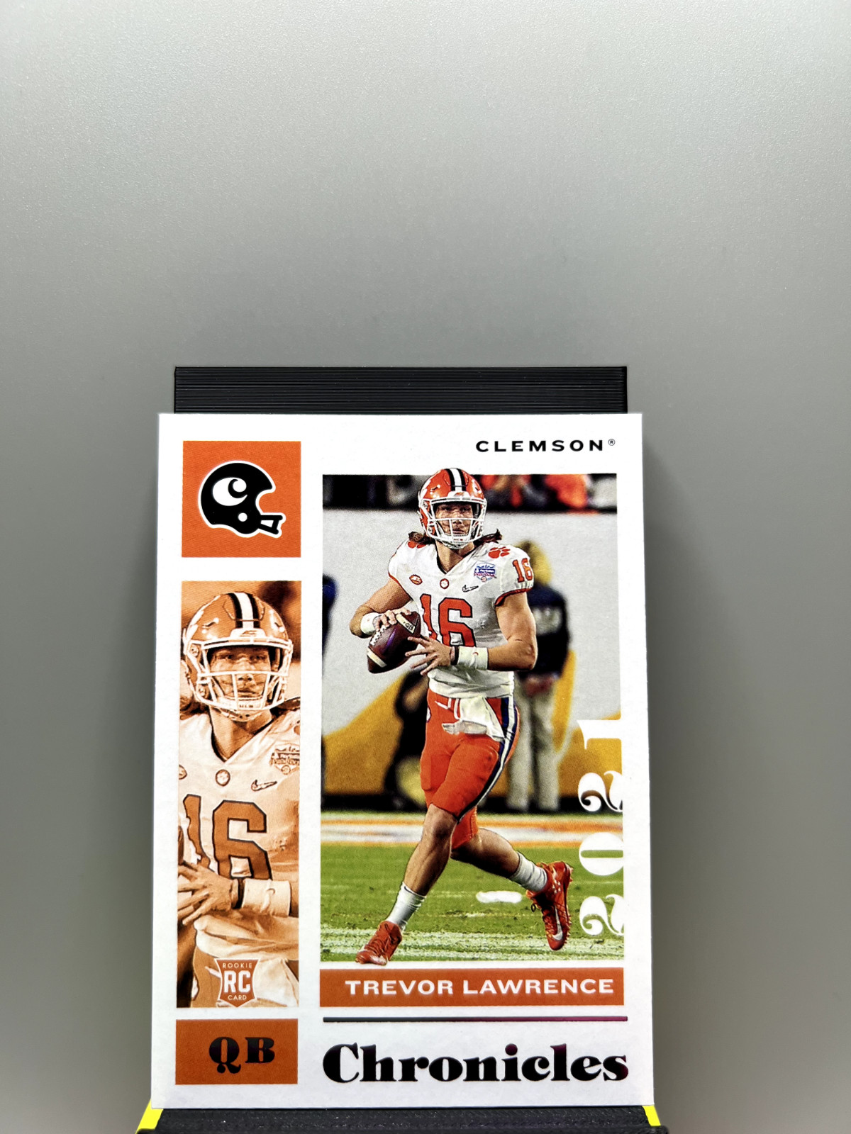 TREVOR LAWRENCE 2021 Panini Chronicles Draft Picks Rookie PLUM #1