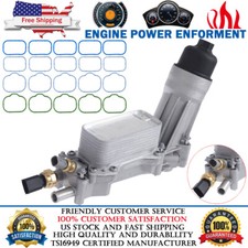 All parts-Aluminum housing Oil Filter Assembly For 2011-2022 Jeep Dodge Chrysler