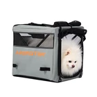 Soft Sided Pet Carrier for E-Trike Basket Carrier for Medium Large Cat Small Dog