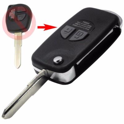 Klappschlüssel UMBAUKIT kompatibel mit SUZUKI Geäuse Rohlingtyp: (HU133R) SMS02