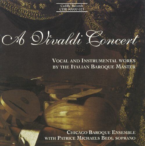 Vivaldi Concert, A (Michaels, Chicago Baroque Ensemble) (CD) Album - Photo 1/1
