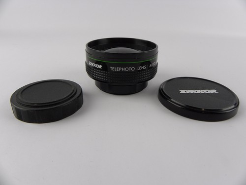 Zykkor Telephoto Lens Range 6' to Infinity Auto Focus MC AFCOR Made in Japan