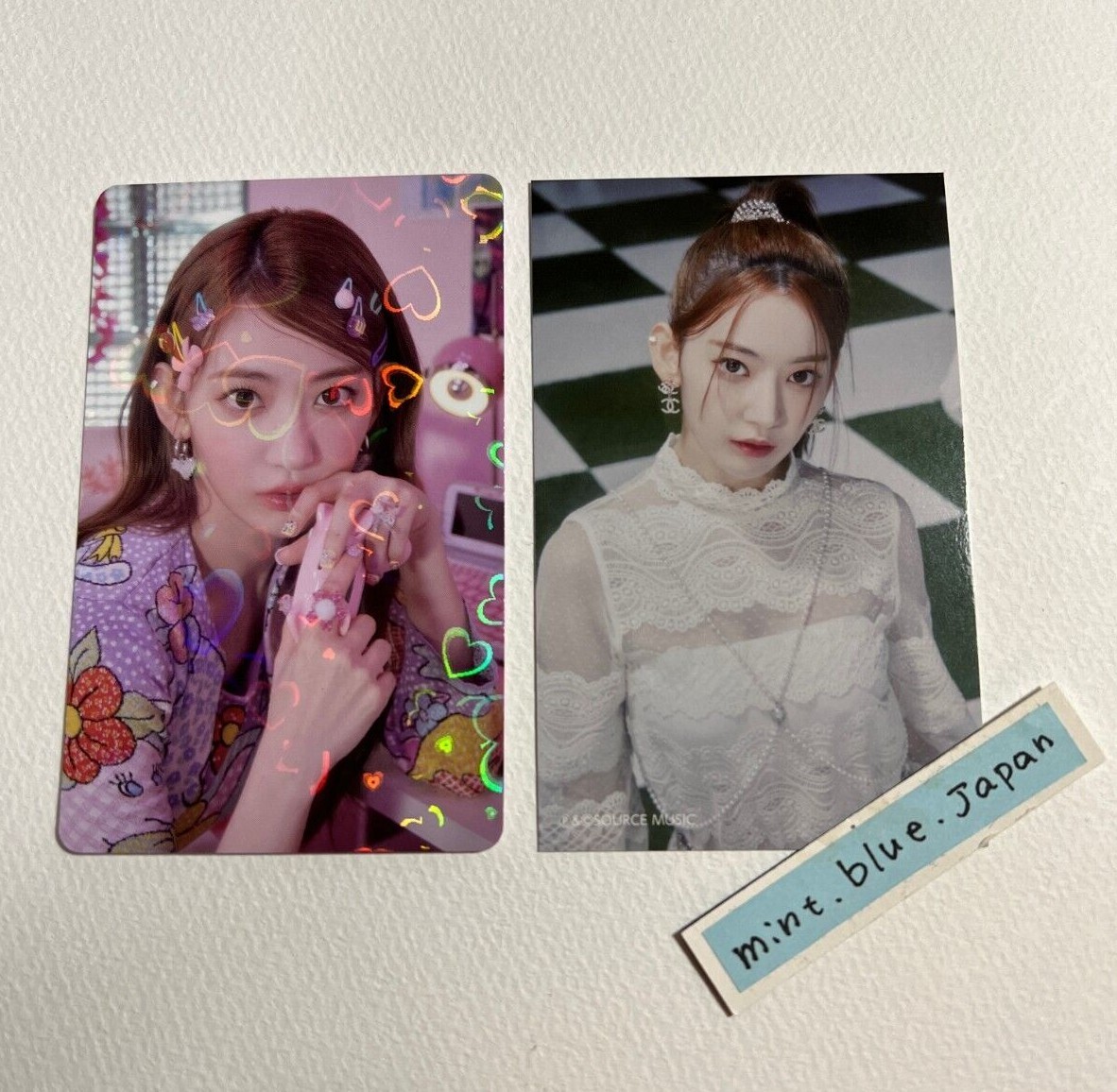 LE SSERAFIM Japan 1st Single FEARLESS . weverse . universal POB