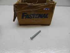 Fastenal 28130 3/8"-16 x 3-1/2" Slotted Drive Flat Head Zinc Finish Steel Screw