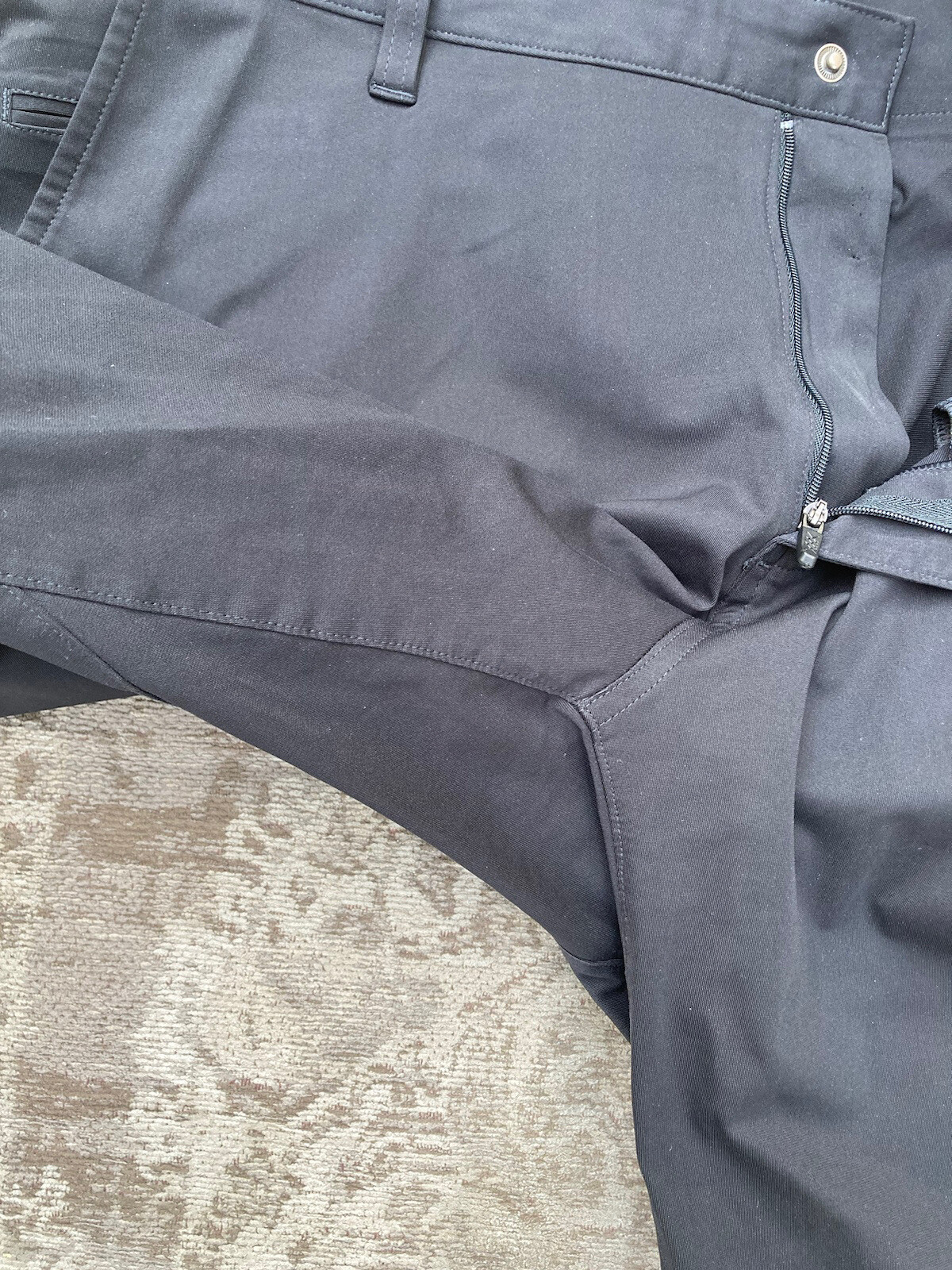 Men's Rhone Pants Black Solid Everyday Pocket 36x… - image 10