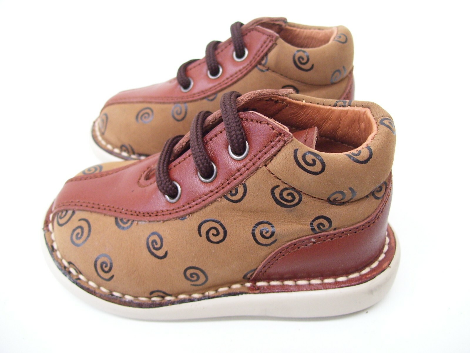 KIDS BABY SHOES BOYS GIRLS BOOTS LACE UP LEATHER GULLIVER CASUAL SPAIN SIZE 19 image 4