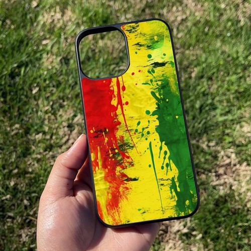 For Samsung A15 A16 S23 S24 S25 Ultra FE Aluminum Cover rastafarian flag texture - 第 12/25 張圖片