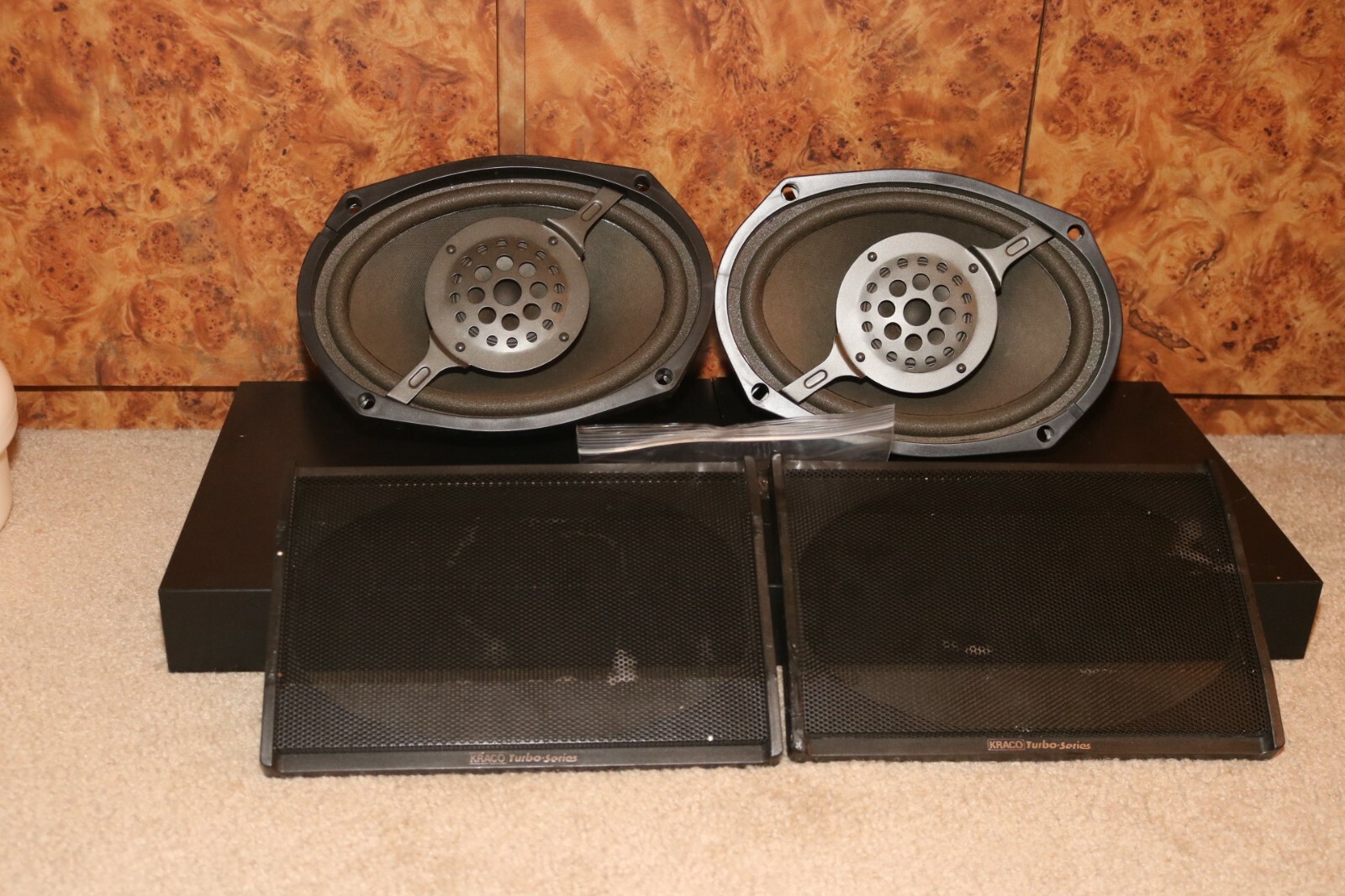 KRACO Vintage Car Stereo 6X9 Speakers 1980s Import Shaft Minitruck