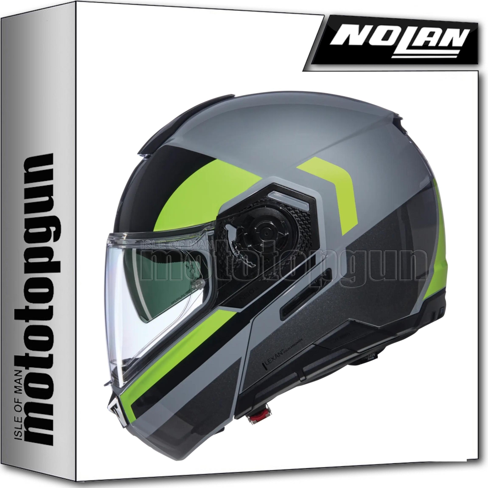 nolan casco moto modulare travelling n90-3 roboto 346 xxl