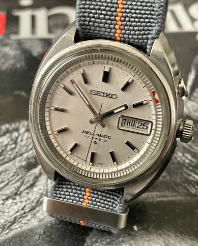 Seiko Bell-Matic automatic alarm vintage watch, 1972, serviced - Picture 6 of 12