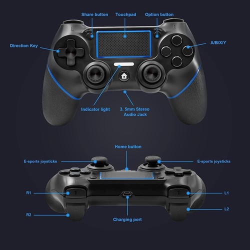 SADES C200 Wireless Controller für PlayStation 4 Remote (Ausverkauf( - Bild 6 von 10
