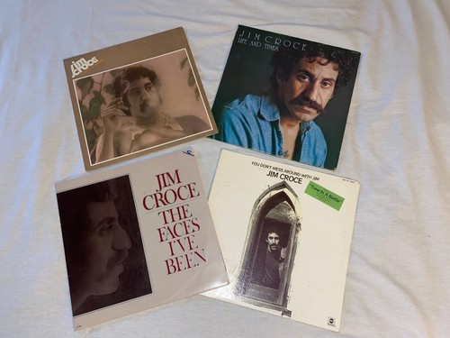 Bundle of 4 JIM CROCE LPs Life & Times, I Got A Name More VG to VG++ 1970s ABC