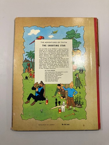 The Shooting Star - Adventures Of TinTin By Herge (1961 Methuen 1st Edition) - Picture 6 of 12