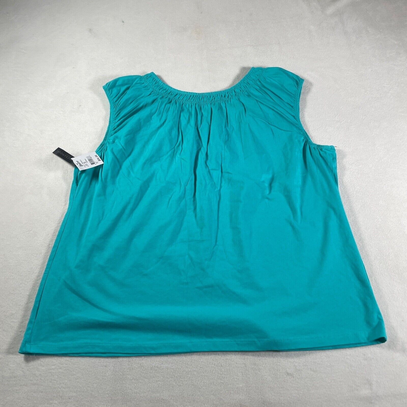 Preswick And Moore Shirt Womens 3X 3XL Blue Sleev… - image 13