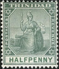 Trinidad 1904 Britannia MNH (SC# 92)