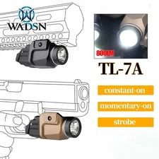 Metal TL-7A Mounted Light TL 7A Tactical Flashligh 800LM Airsoft Scout Light